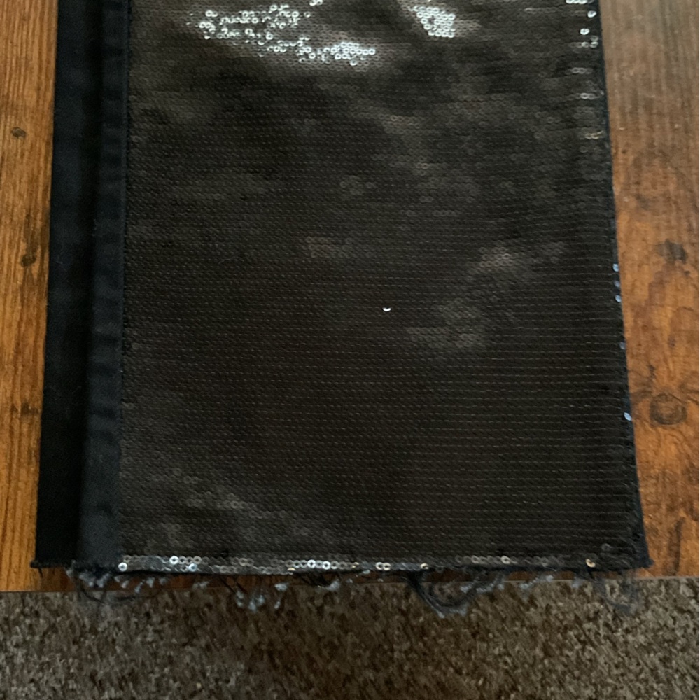 Express High-Rise Black Sequin Jeans - Picture 13 of 13